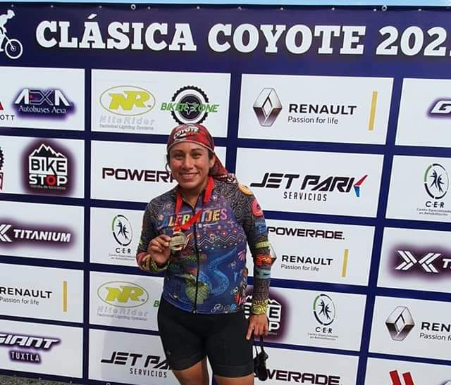 Erica García obtuvo segundo lugar en «Clásica Coyote»