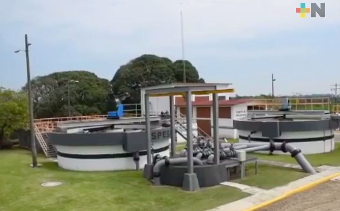Entregan construcción de tanques de regularización para sistema de agua potable de Tuxpan