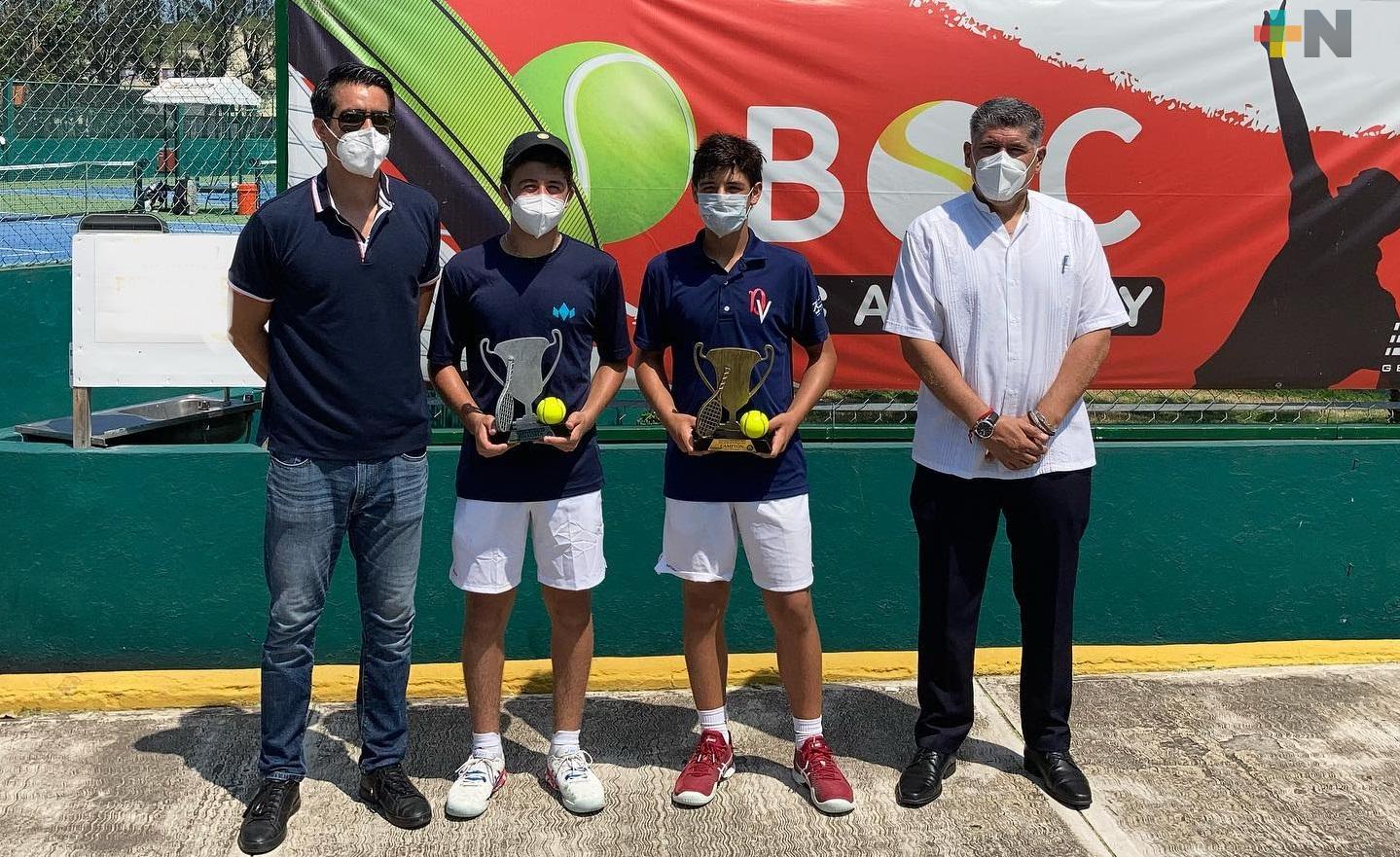 Definen equipo veracruzano de tenis para Nacionales CONADE 2021