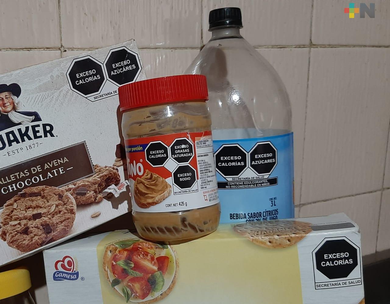 Estrategia positiva el etiquetado en los alimentos que contribuye a la salud pública