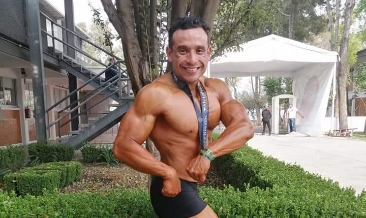 Eusebio Deloya lució en el Mister México de Fisicoconstructivismo