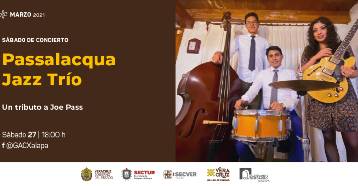 Presenta GACX concierto de Passalacqua Jazz Trío