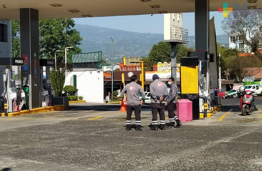 Clausuran cuatro bombas de gasolinera “Servicios Paraíso”, en Xalapa