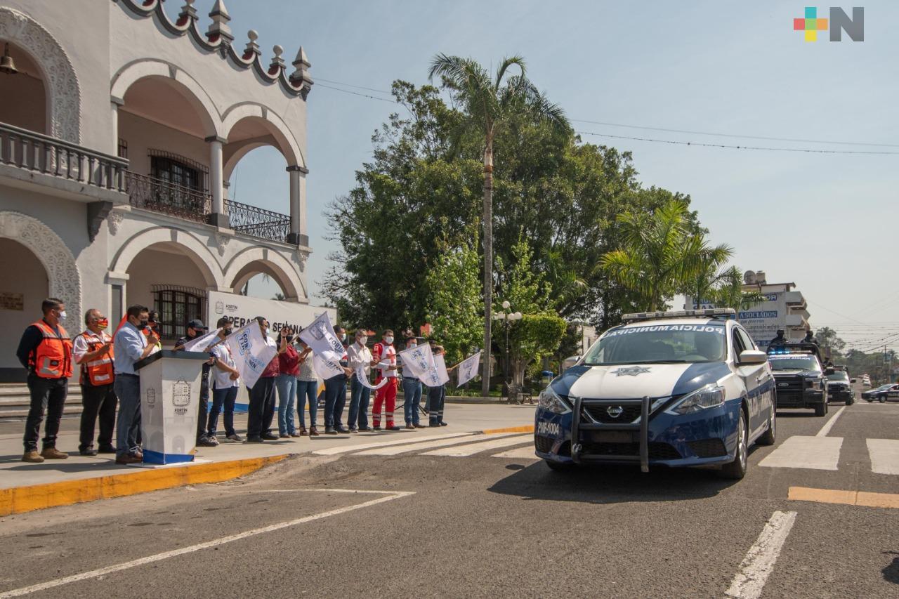 Inició operativo de Semana Santa Segura en Fortín