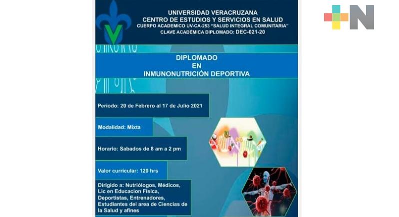 En desarrollo, Diplomado en Inmunonutrición Deportiva