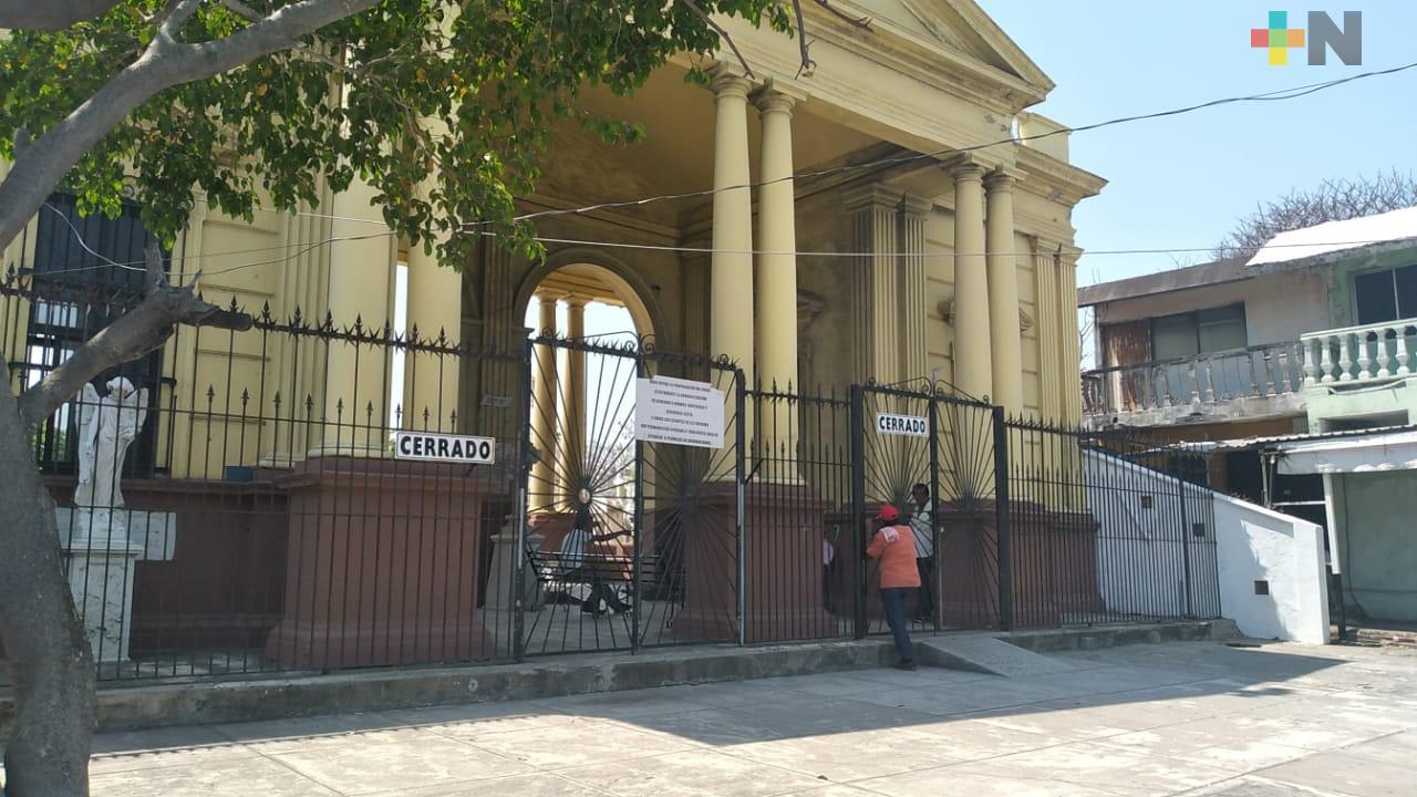 Panteones del municipio de Veracruz permanecen cerrados