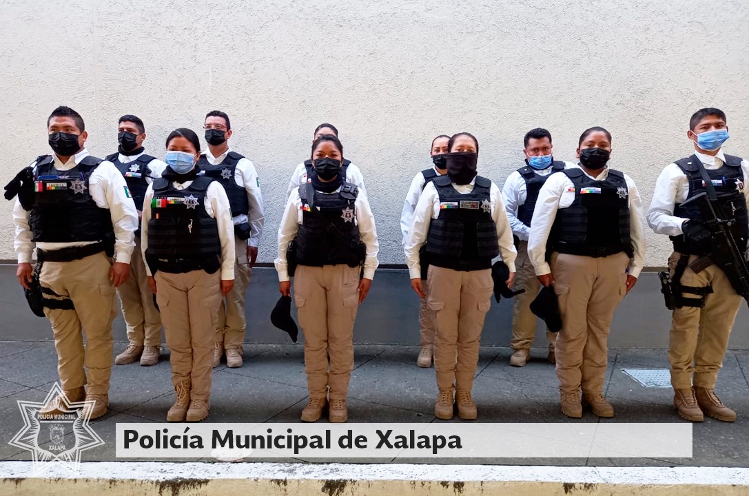 Policía Municipal de Xalapa ofrece seguridad, asesoría y gestión para las xalapeñas