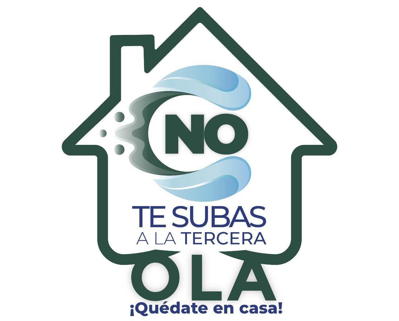 No te subas a la tercera ola ¡Quédate en casa!, es la campaña del IMSS