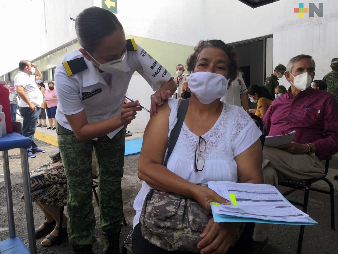 Inició vacunación anticovid en Boca del Río