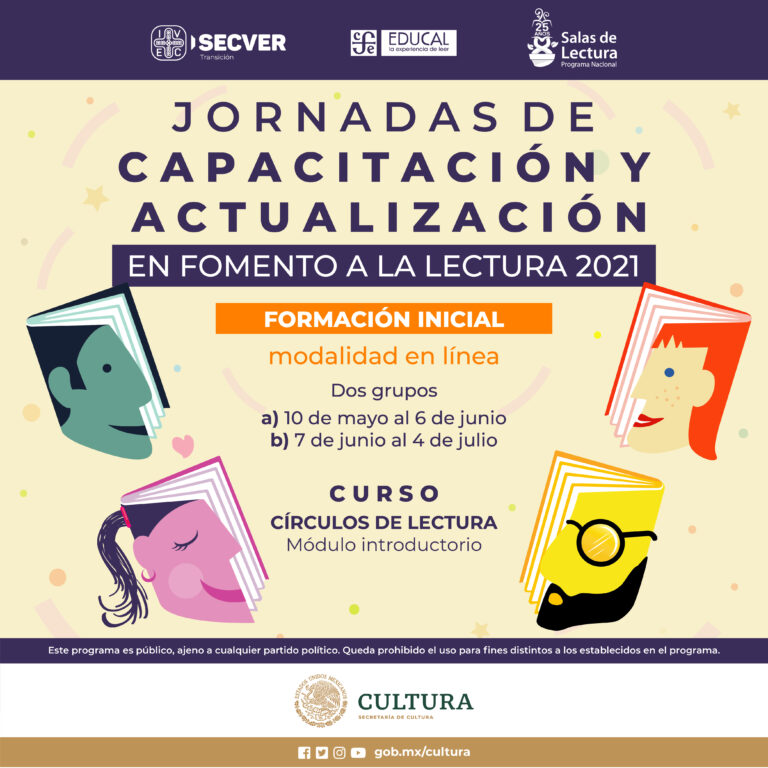 Presentan Jornadas de Capacitación y Actualización en Fomento a la Lectura