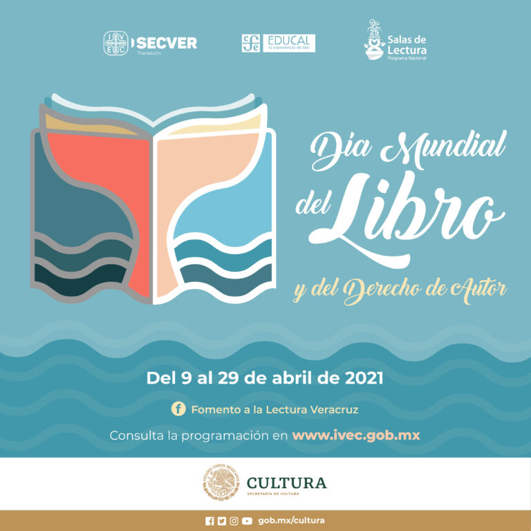 Presenta IVEC programa de actividades por el Día Mundial del Libro y del Derecho de Autor