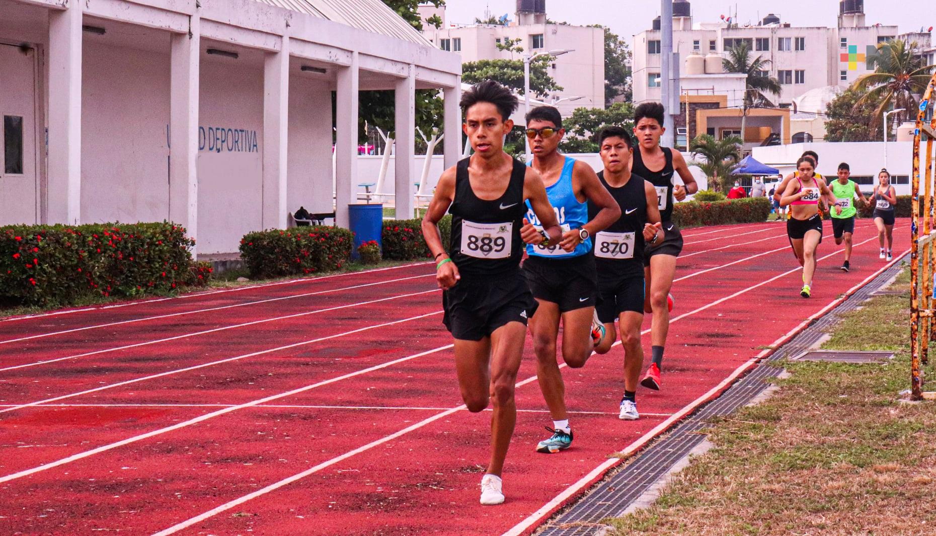 Poza Rica y Boca del Río desarrollaron fases estatales de atletismo