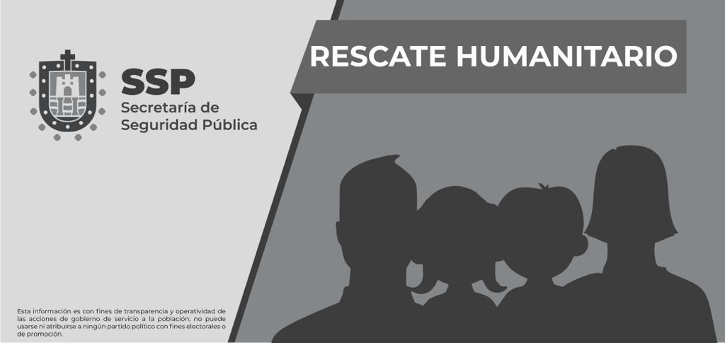 Rescata SSP 10 migrantes, en Agua Dulce