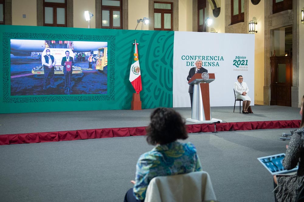 Presentan informe de protección a candidatas y candidatos; «que el pueblo elija libremente», refrenda presidente
