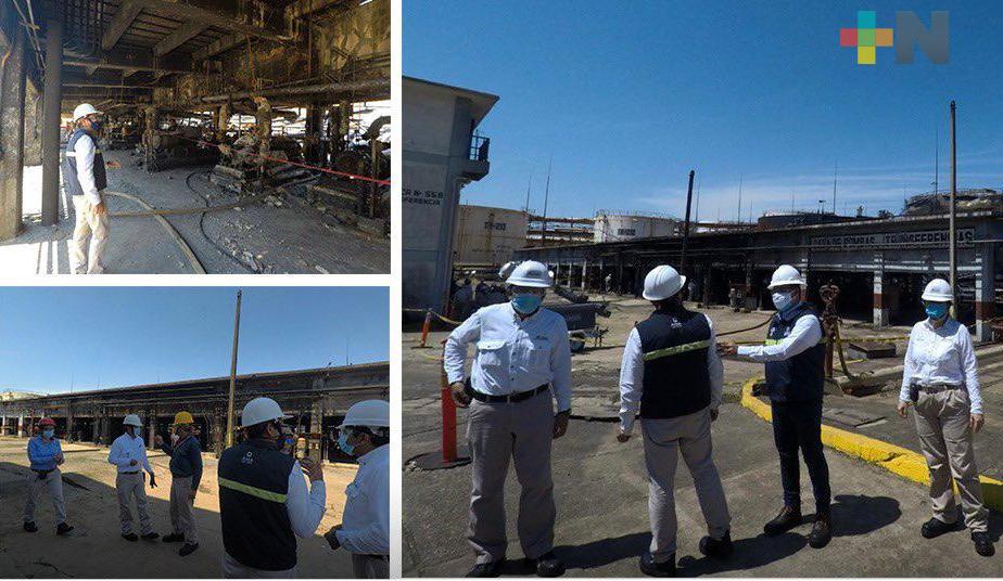 Inspectores de la Agencia de Seguridad, Energía y Ambiente verificaron instalaciones de refinería de Minatitlán