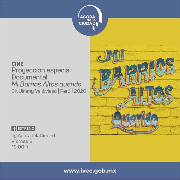 Invita Ágora a la proyección especial del documental Mi Barrios Altos querido