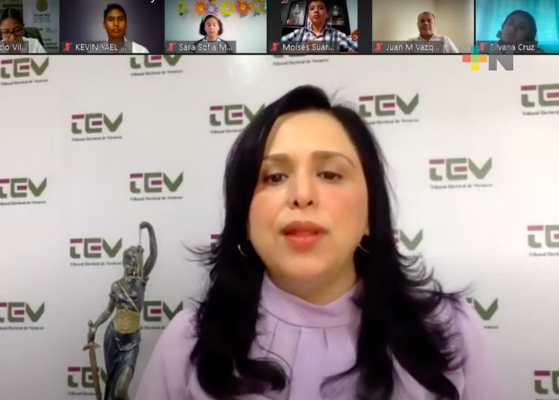 Niñas, niños y adolescentes fortalecen la democracia en Veracruz: TEV