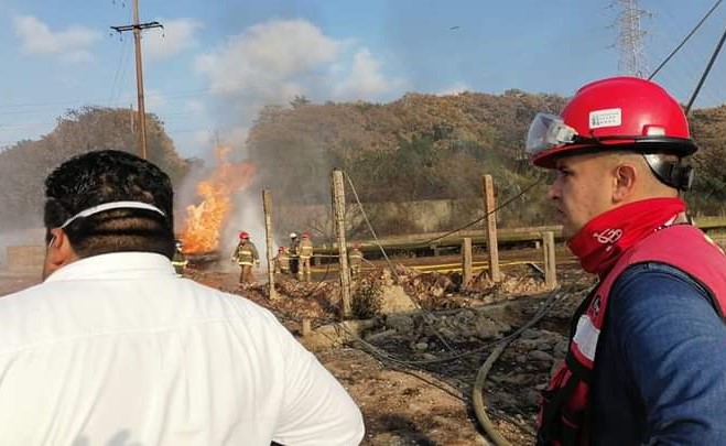 Explosión en Complejo Pajaritos dejó sin energía eléctrica a colonias y ejidos de Coatzacoalcos
