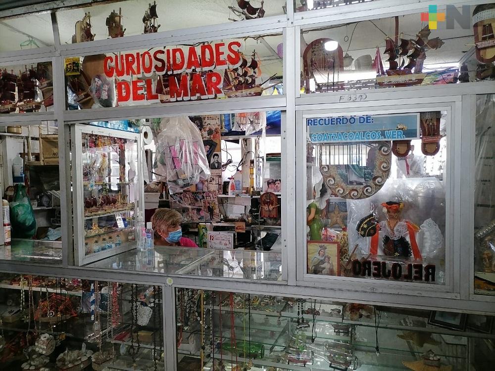Comercios de artesanías hechas a base de conchas, han ido desapareciendo en Coatzacoalcos