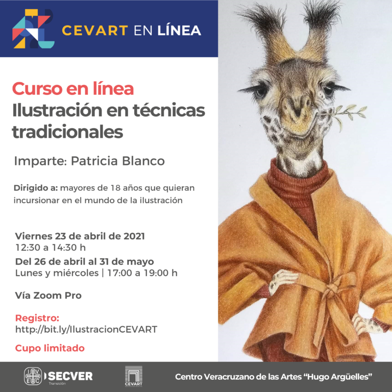Invita CEVART a participar en el curso “Ilustración en técnicas tradicionales”
