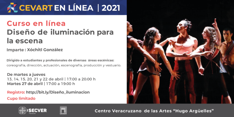 Invita CEVART a participar en el curso virtual “Diseño de iluminación para la escena”