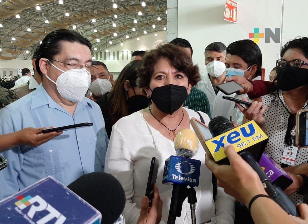 Dentro de dos semanas Veracruz podría regresar a clases presenciales: Delfina Gómez