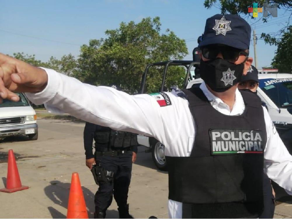 Elementos de Seguridad mantendrán activo operativo para impedir ingreso de bebidas alcohólicas a playas de Coatzacoalcos