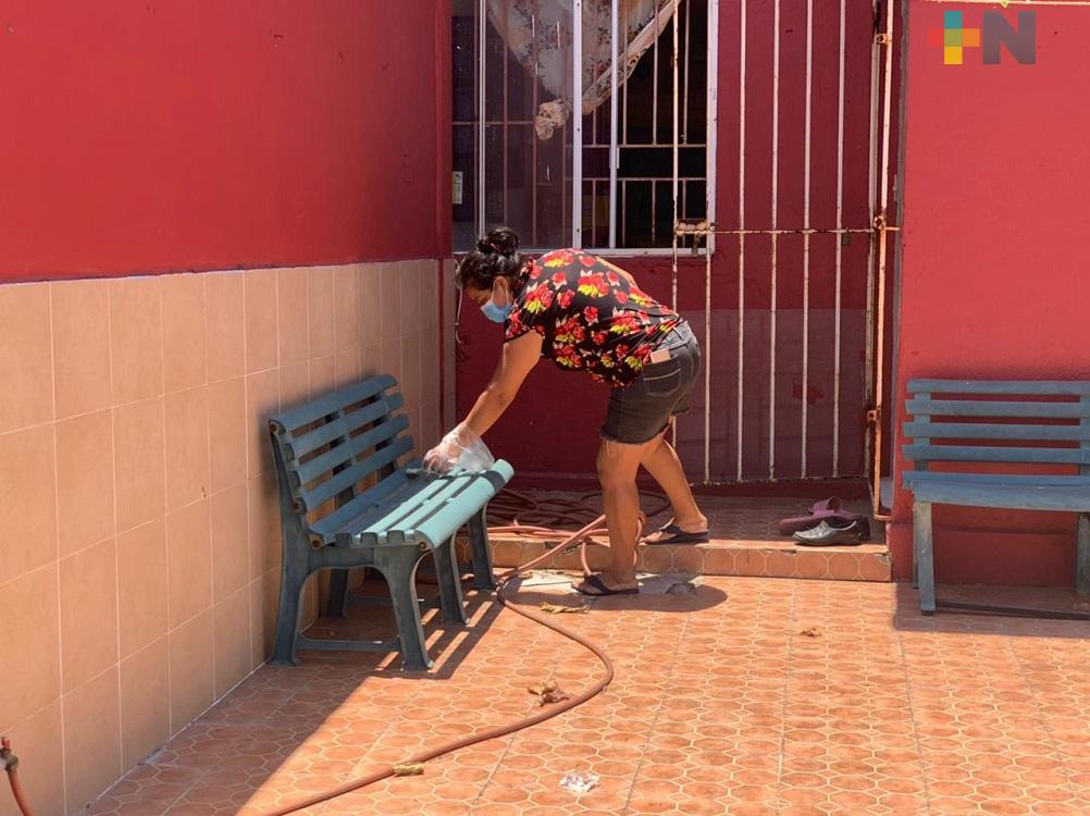 En Coatzacoalcos, familia con covid solicita apoyo de población