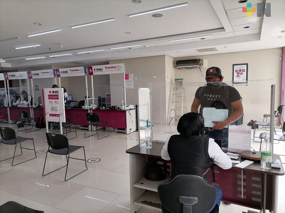 Módulos del INE sólo estarán reimprimiendo credenciales de elector que no requieran cambios o correcciones