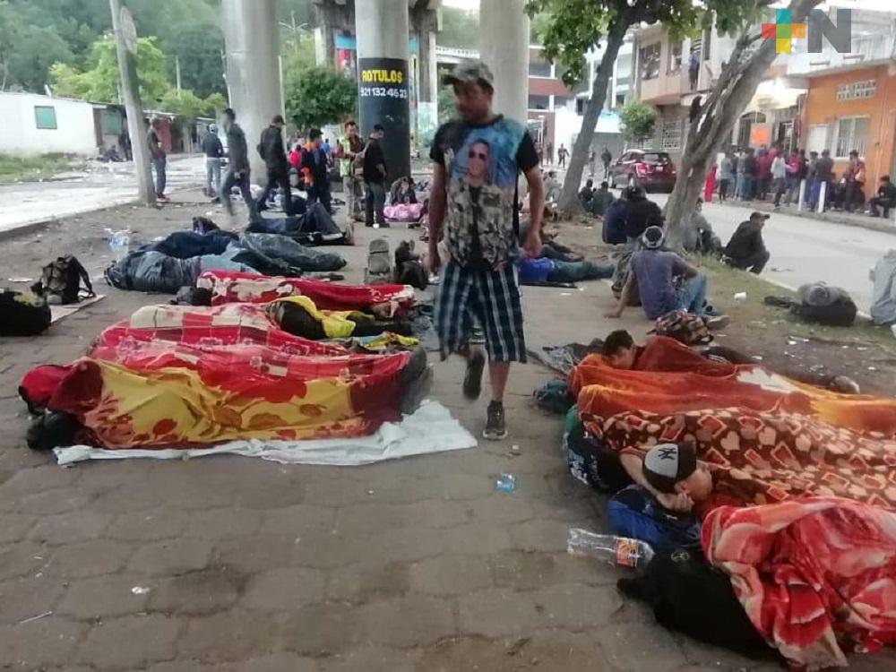 En los tres meses del 2021 se superó la cantidad de migrantes que pasaron por Coatzacoalcos