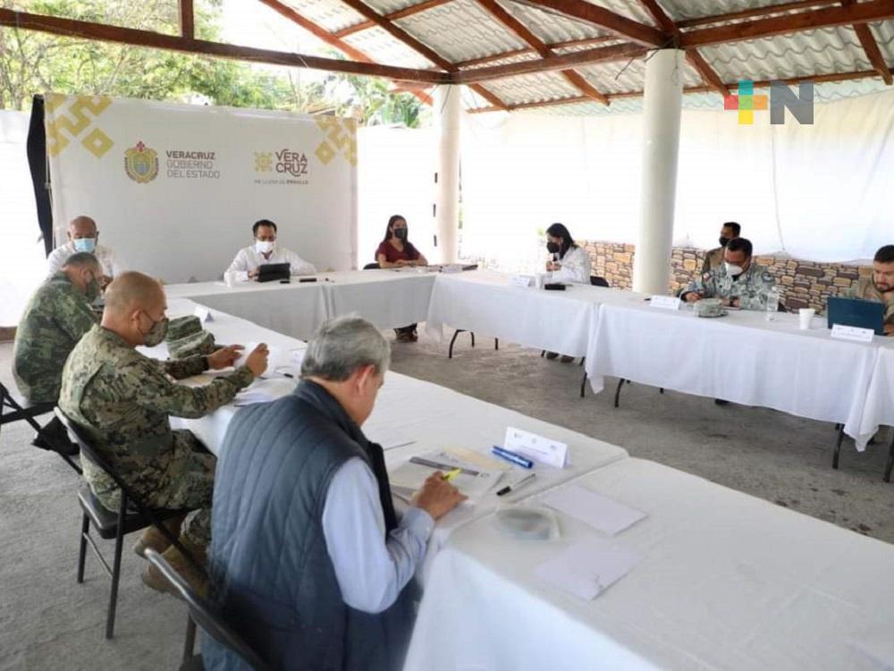 En municipio de Naranjal, se realizó la mesa estatal para la Coordinación de la Paz