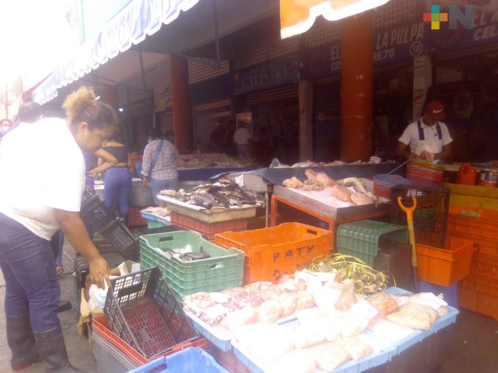 En un 100% aumentaron las ventas en Mercado de Pescadería en el puerto de Veracruz