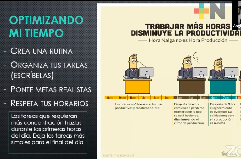 Crisver impartió la conferencia Estrategias para el trabajo ante la nueva normalidad