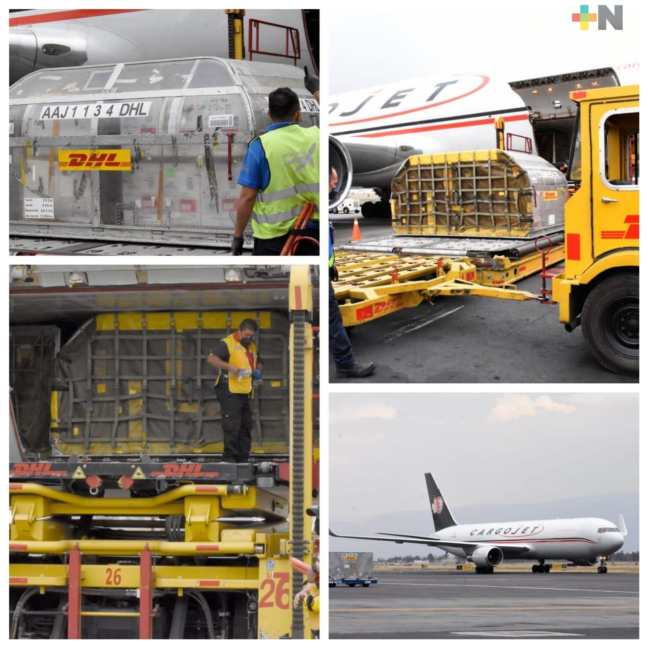 Llegaron a México 487 mil 500 dosis de la vacuna Pfizer – Biontech