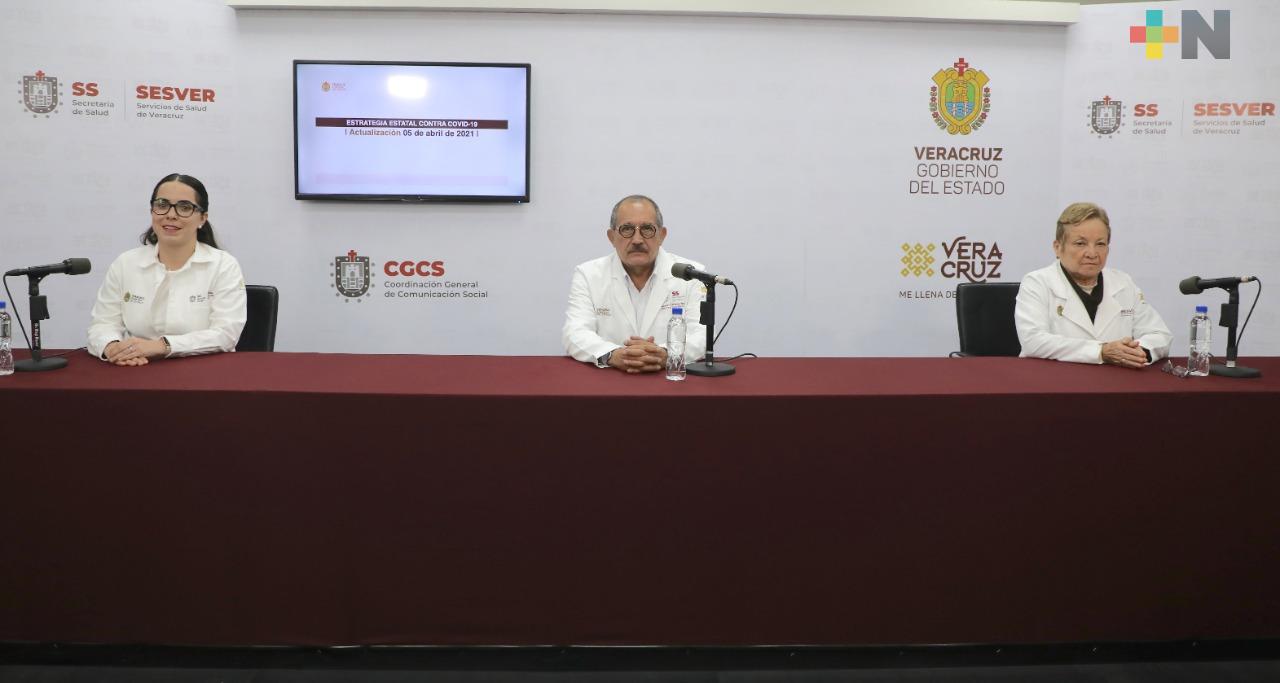 Registra Salud 19 casos nuevos positivos a COVID-19 en Veracruz