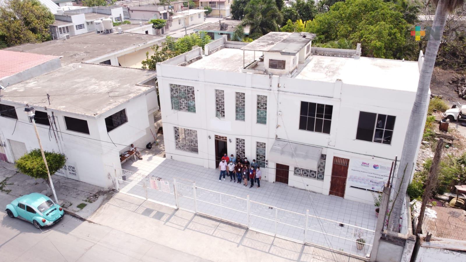 OPLE avanza en organización de elección en Pánuco