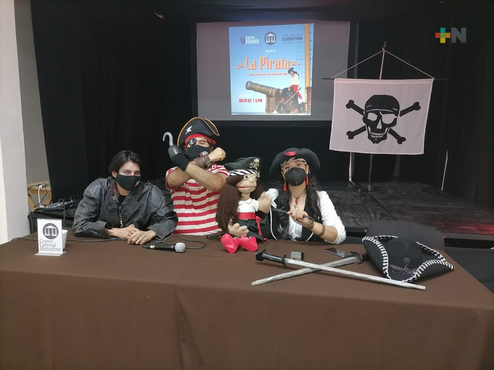 Regresa «La Pirata» al Centro Cultural Mutualista