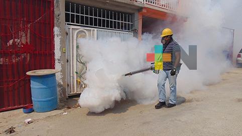 Fumigan colonias de Tuxpan para prevenir enfermedades