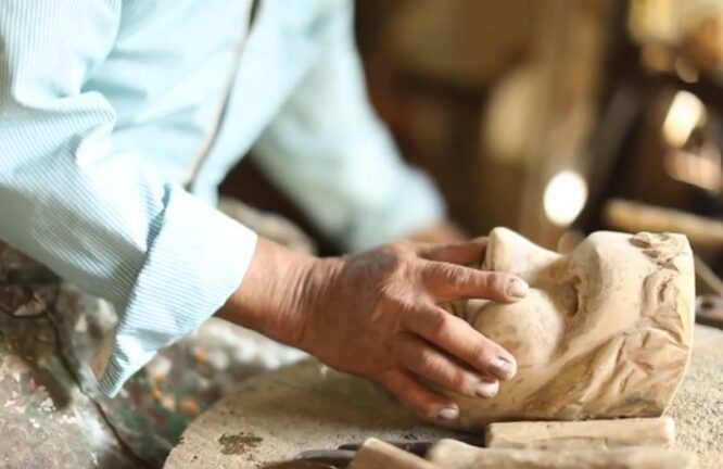 Máscaras tradicionales y expresiones culturales del sur en “Cultura con ambiente”