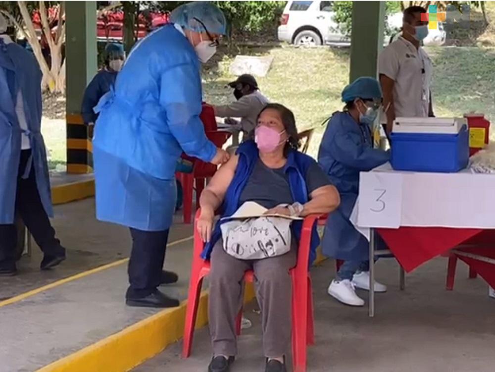 Inició proceso de vacunación anti covid en Martínez de la Torre