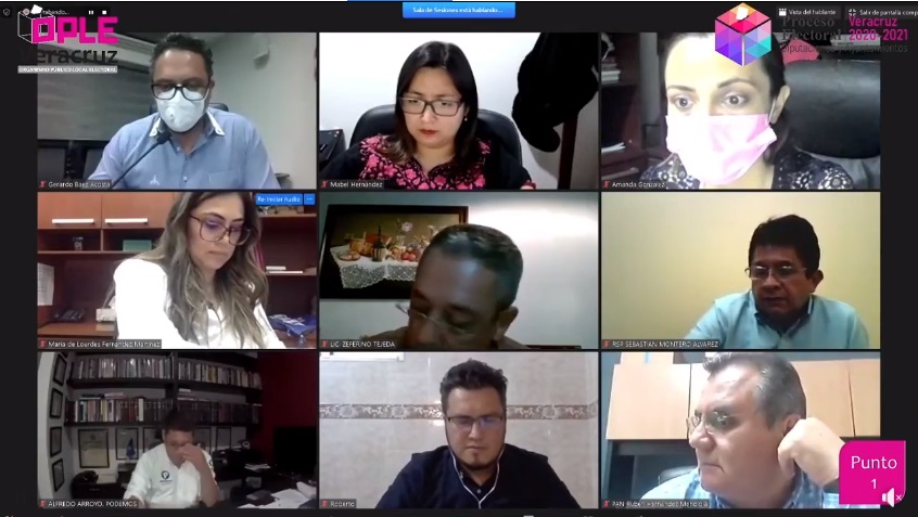 OPLE realiza nombramientos en Consejos Municipales de Atzalan y Alvarado, queda pendiente Tepetzintla