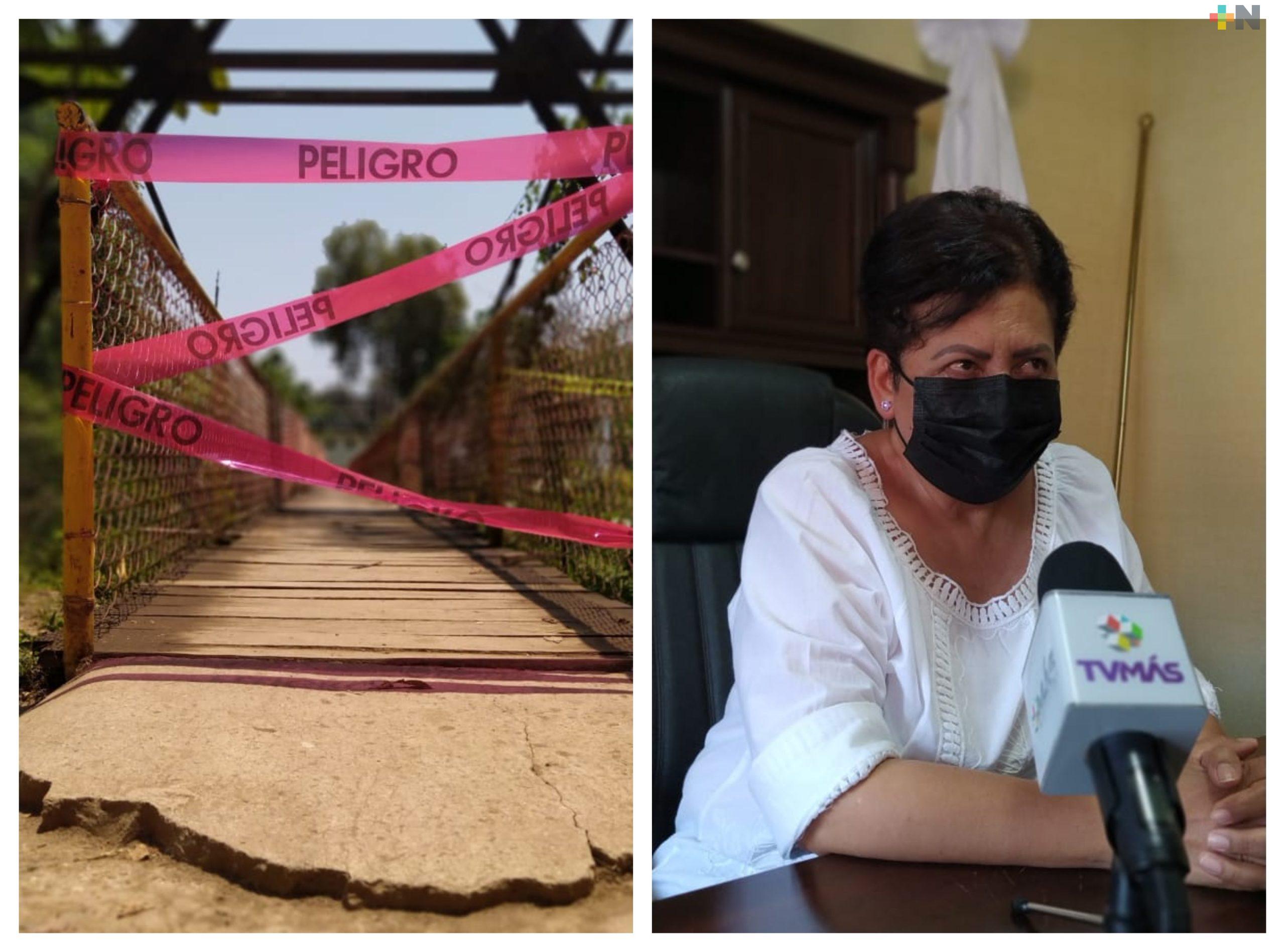 Lamenta Ayuntamiento de Xico fallecimiento de persona al caer de puente colgante de cascada de Texolo; es zona federal