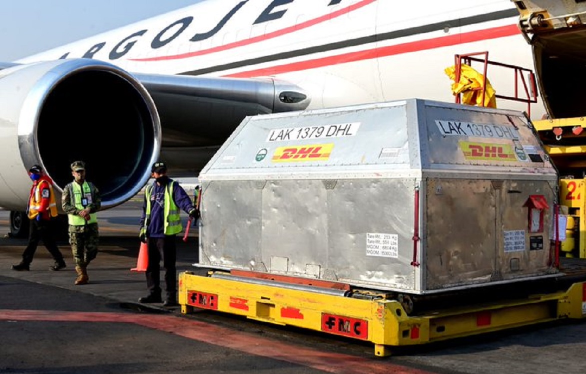 Recibió México vigésimo cuarto embarque de Pfizer- BioNTech con vacunas envasadas contra COVID-19