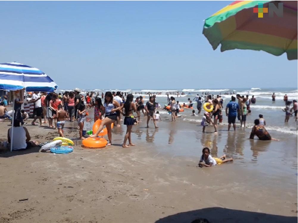 Aunque hubo dos ahogados durante el fin de semana, el director de PC de Tuxpan afirma que hubo saldo blanco