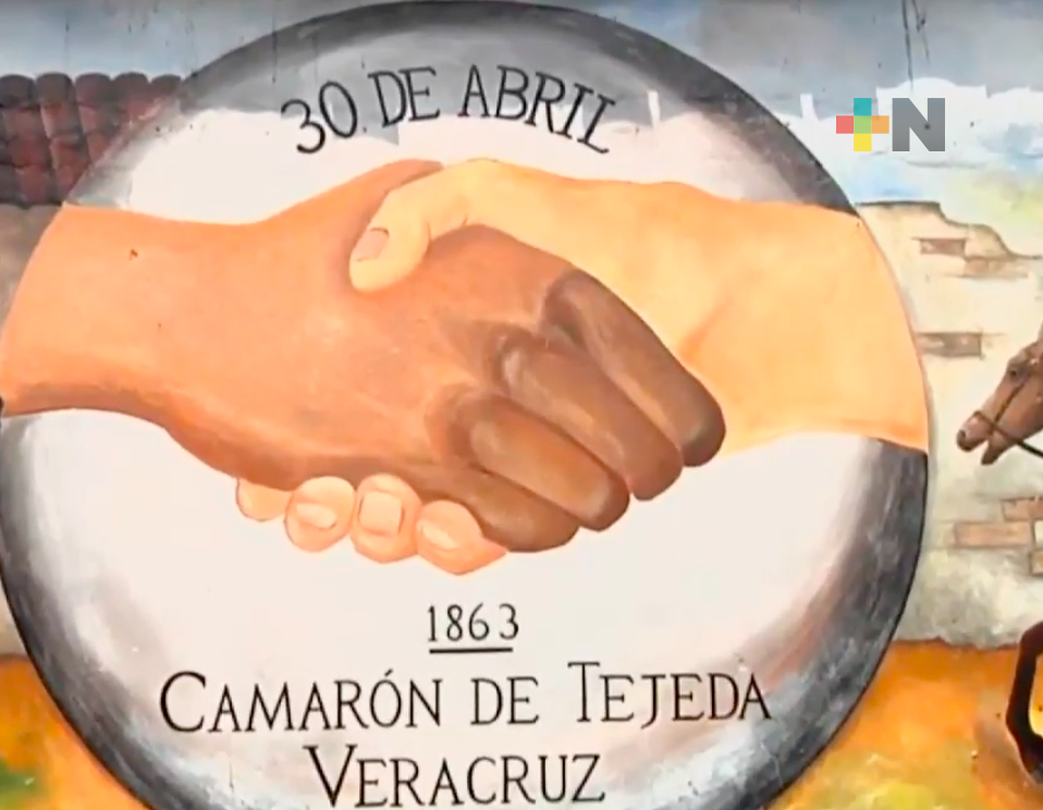 Conmemoraron el 158 aniversario de la batalla de Camarón de Tejeda