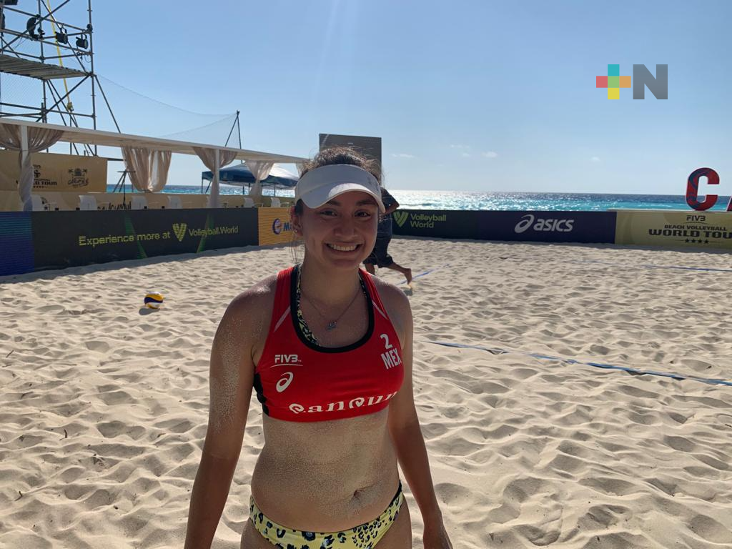 Cortés y Cruz se despidieron del Tour Mundial de Voleibol de Playa
