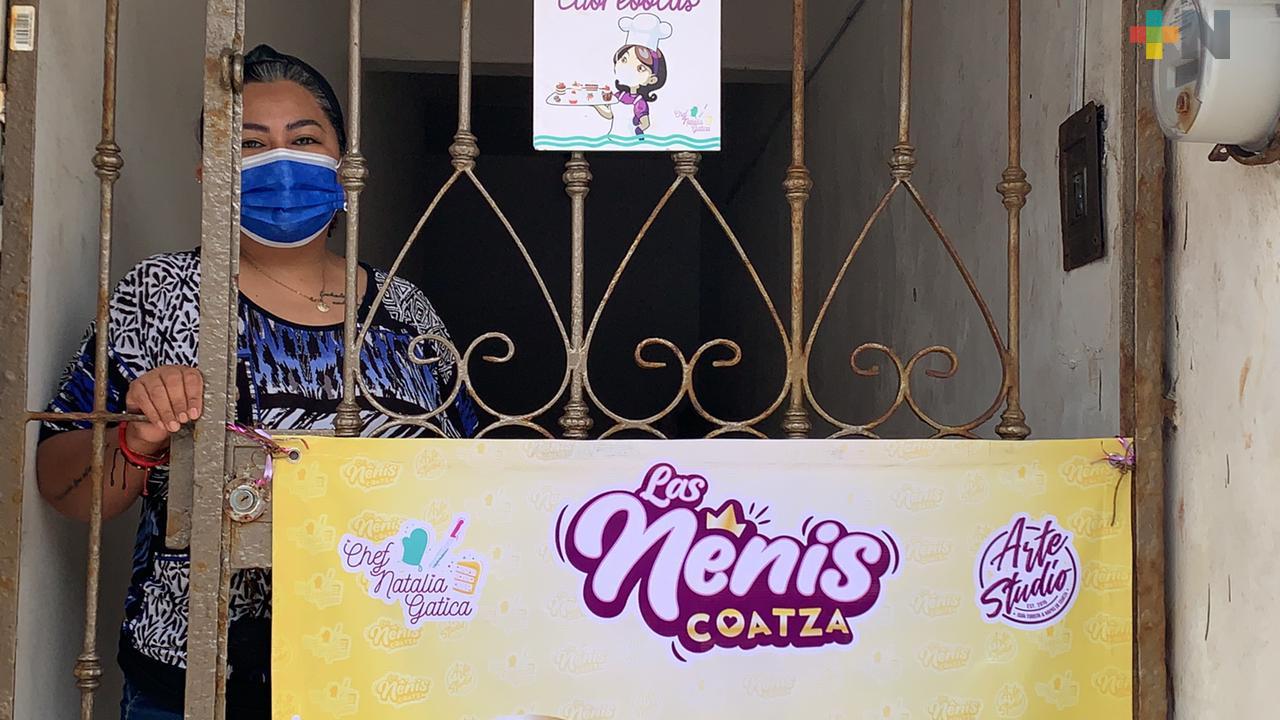 Mujeres comerciantes en línea de Coatzacoalcos, ya cuentan con un punto seguro de entrega de productos