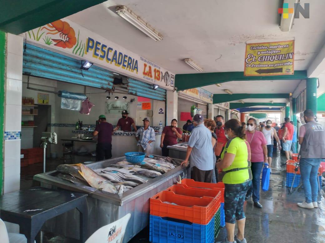 Pescaderías anhelan incremento en ventas por vigilia