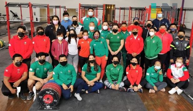 Veracruzanos convocados a selección nacional de Halterofilia