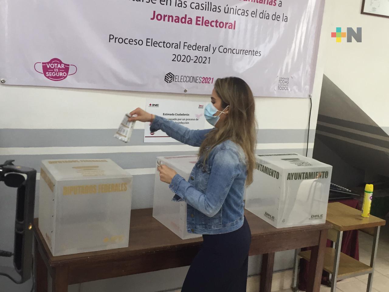 Presenta INE en Veracruz los protocolos sanitarios para próximas elecciones del 6 de junio